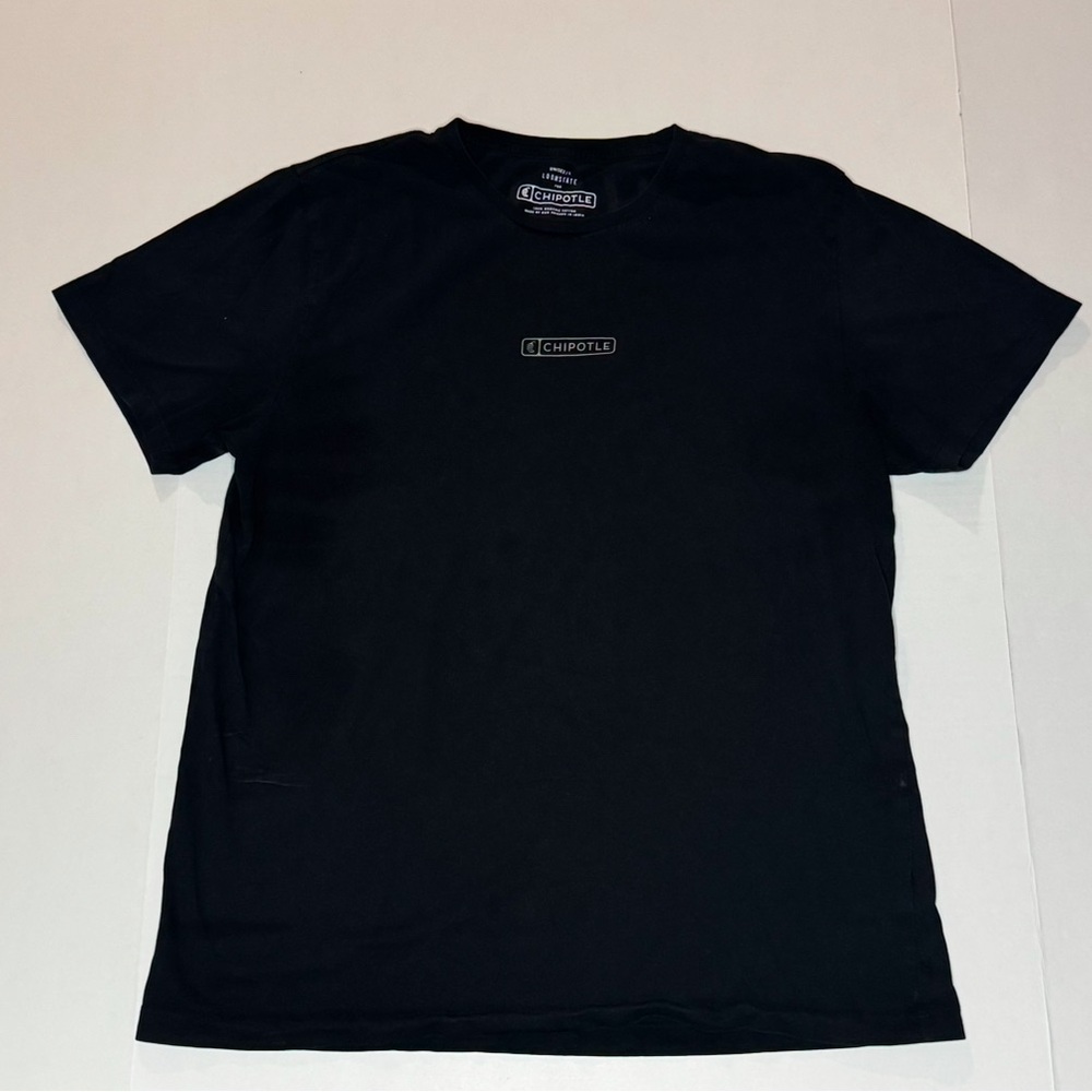 CHIPOTLE BLACK UNISEX “KEEPING IT REAL INGREDIENT-WISE” T-SHIRT